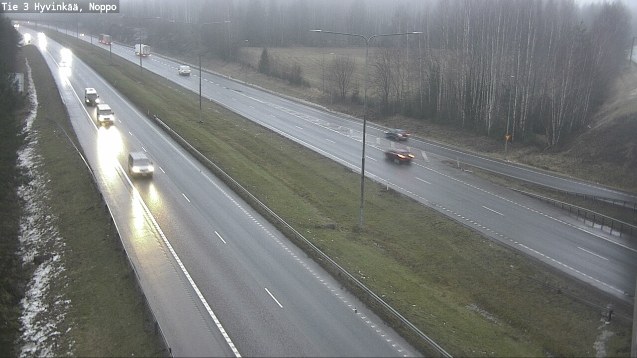 Weather Camera Image Road 3 Hyvinkää, Noppo, Hyvinkää, Uusimaa