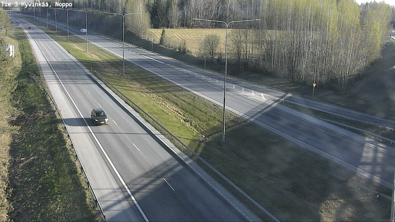 Weather Camera Image Väg 3 Hyvinge, Noppo, Hyvinkää, Uusimaa