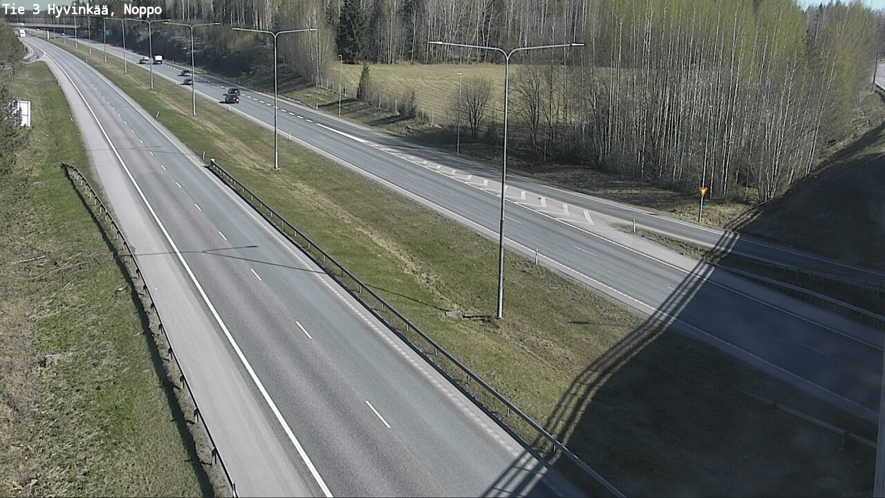 Weather Camera Image Road 3 Hyvinkää, Noppo, Hyvinkää, Uusimaa