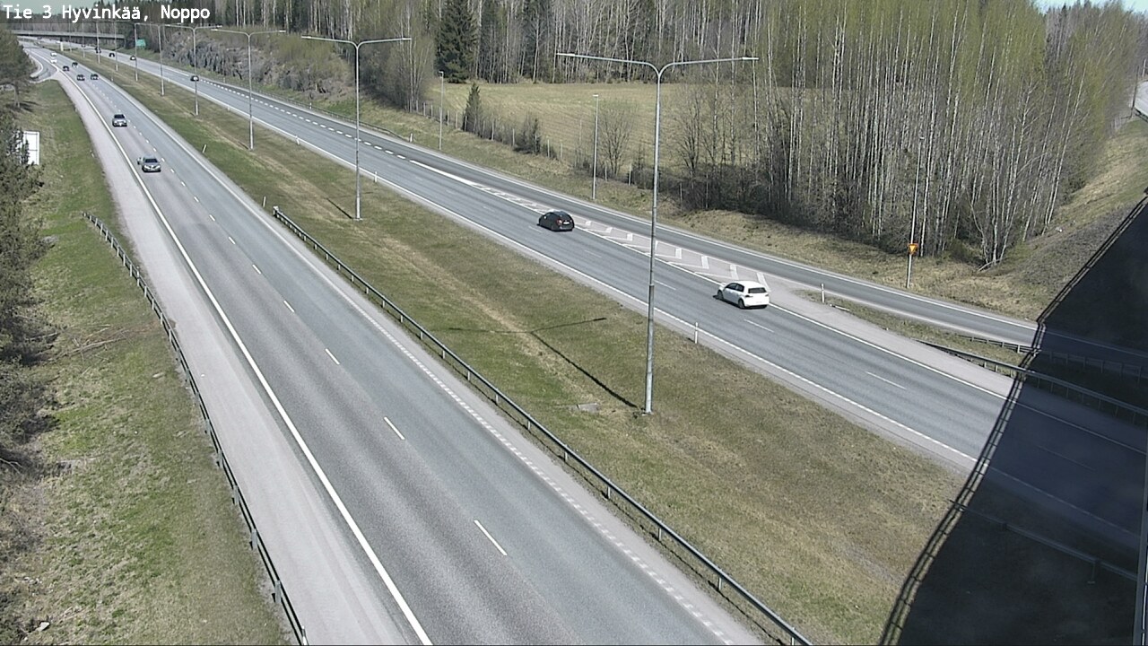 Weather Camera Image Road 3 Hyvinkää, Noppo, Hyvinkää, Uusimaa