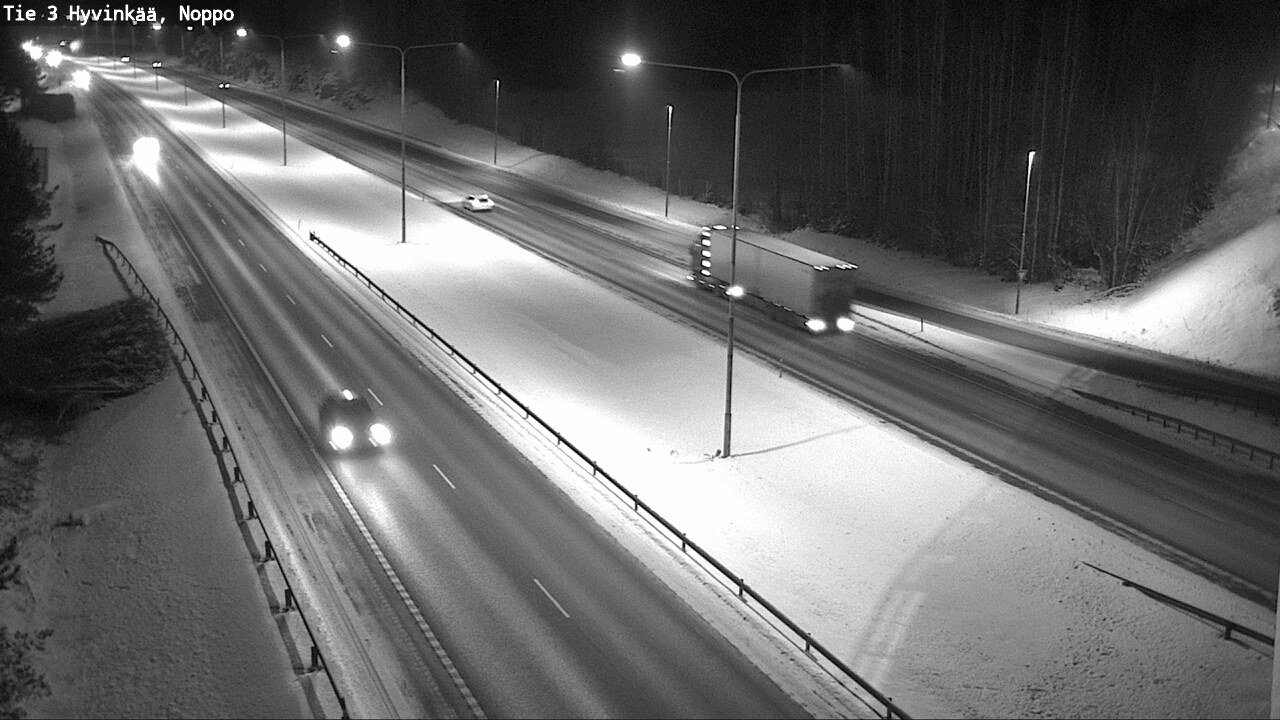 Weather Camera Image Road 3 Hyvinkää, Noppo, Hyvinkää, Uusimaa