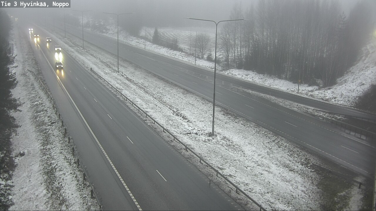 Weather Camera Image Väg 3 Hyvinge, Noppo, Hyvinkää, Uusimaa