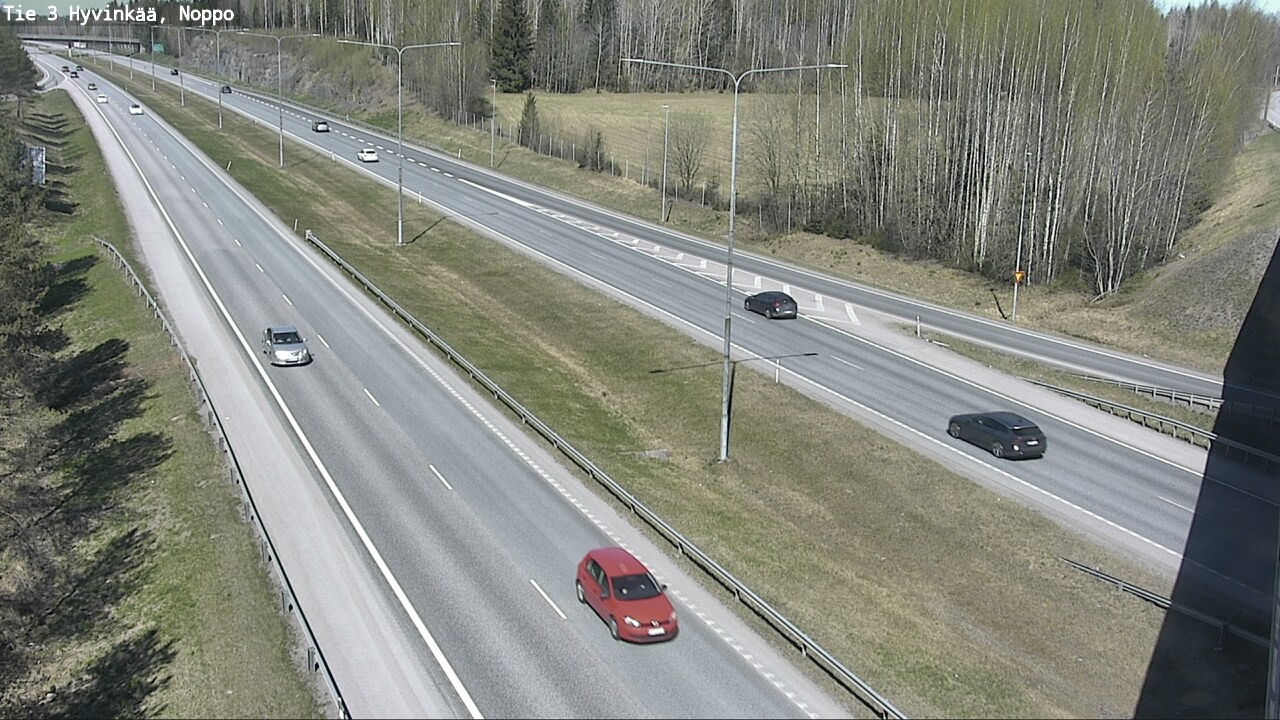 Weather Camera Image Road 3 Hyvinkää, Noppo, Hyvinkää, Uusimaa
