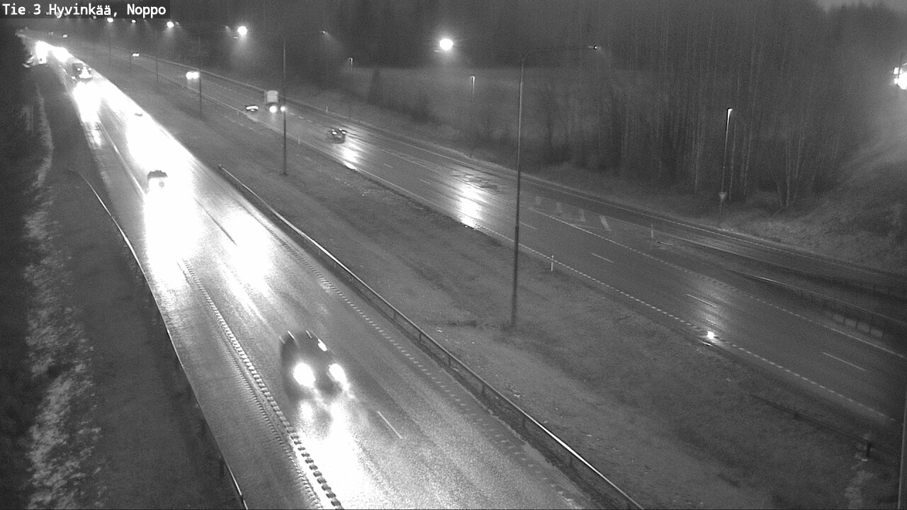 Weather Camera Image Road 3 Hyvinkää, Noppo, Hyvinkää, Uusimaa
