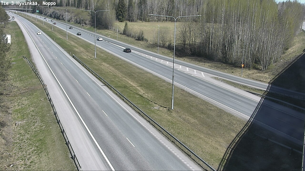 Weather Camera Image Road 3 Hyvinkää, Noppo, Hyvinkää, Uusimaa