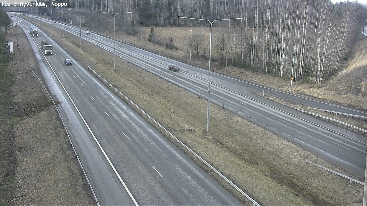 Weather Camera Image Road 3 Hyvinkää, Noppo, Hyvinkää, Uusimaa