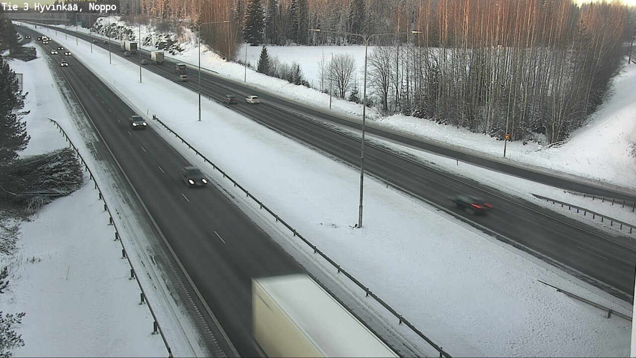 Weather Camera Image Road 3 Hyvinkää, Noppo, Hyvinkää, Uusimaa