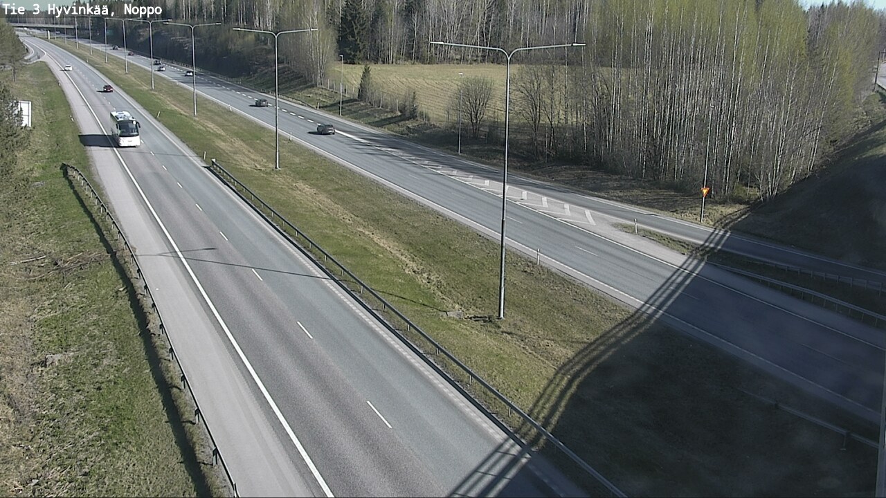 Weather Camera Image Väg 3 Hyvinge, Noppo, Hyvinkää, Uusimaa