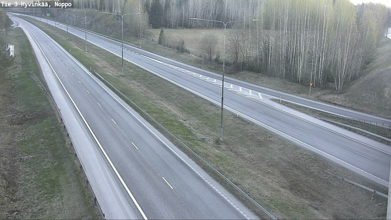 Weather Camera Image Väg 3 Hyvinge, Noppo, Hyvinkää, Uusimaa