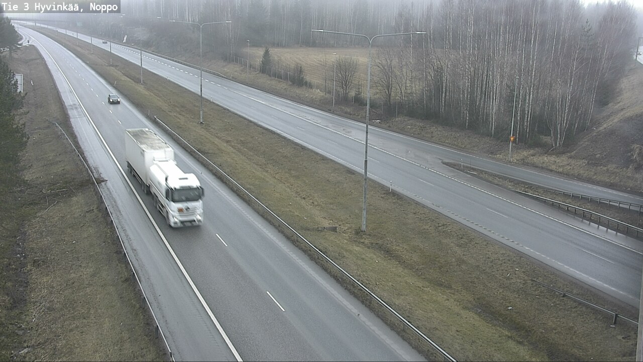 Weather Camera Image Road 3 Hyvinkää, Noppo, Hyvinkää, Uusimaa