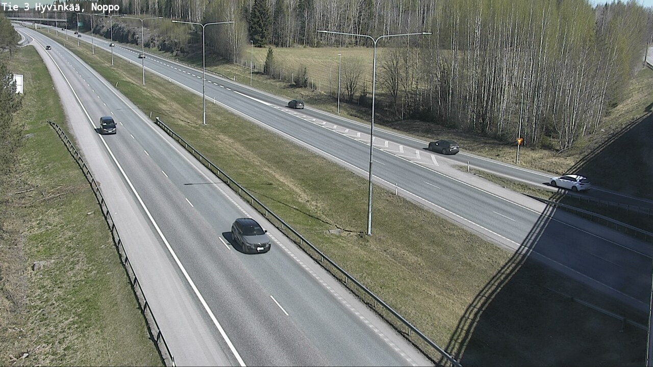 Weather Camera Image Road 3 Hyvinkää, Noppo, Hyvinkää, Uusimaa