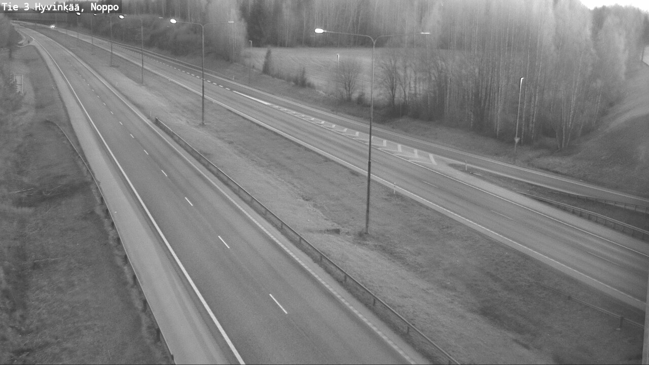 Weather Camera Image Väg 3 Hyvinge, Noppo, Hyvinkää, Uusimaa