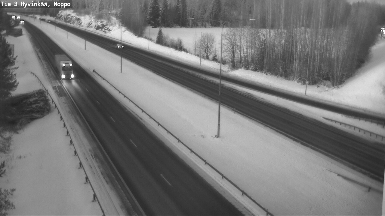 Weather Camera Image Road 3 Hyvinkää, Noppo, Hyvinkää, Uusimaa
