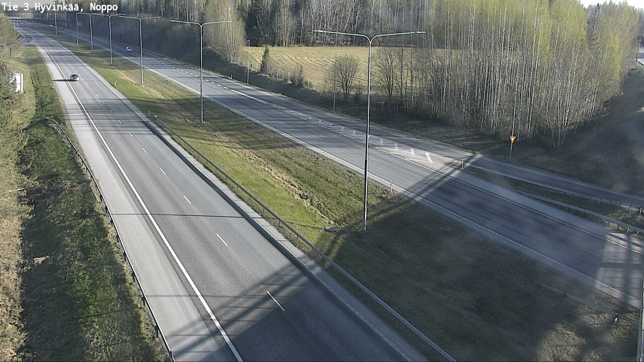 Weather Camera Image Väg 3 Hyvinge, Noppo, Hyvinkää, Uusimaa