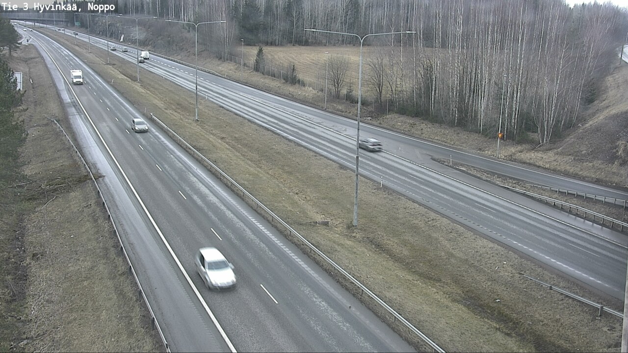 Weather Camera Image Road 3 Hyvinkää, Noppo, Hyvinkää, Uusimaa