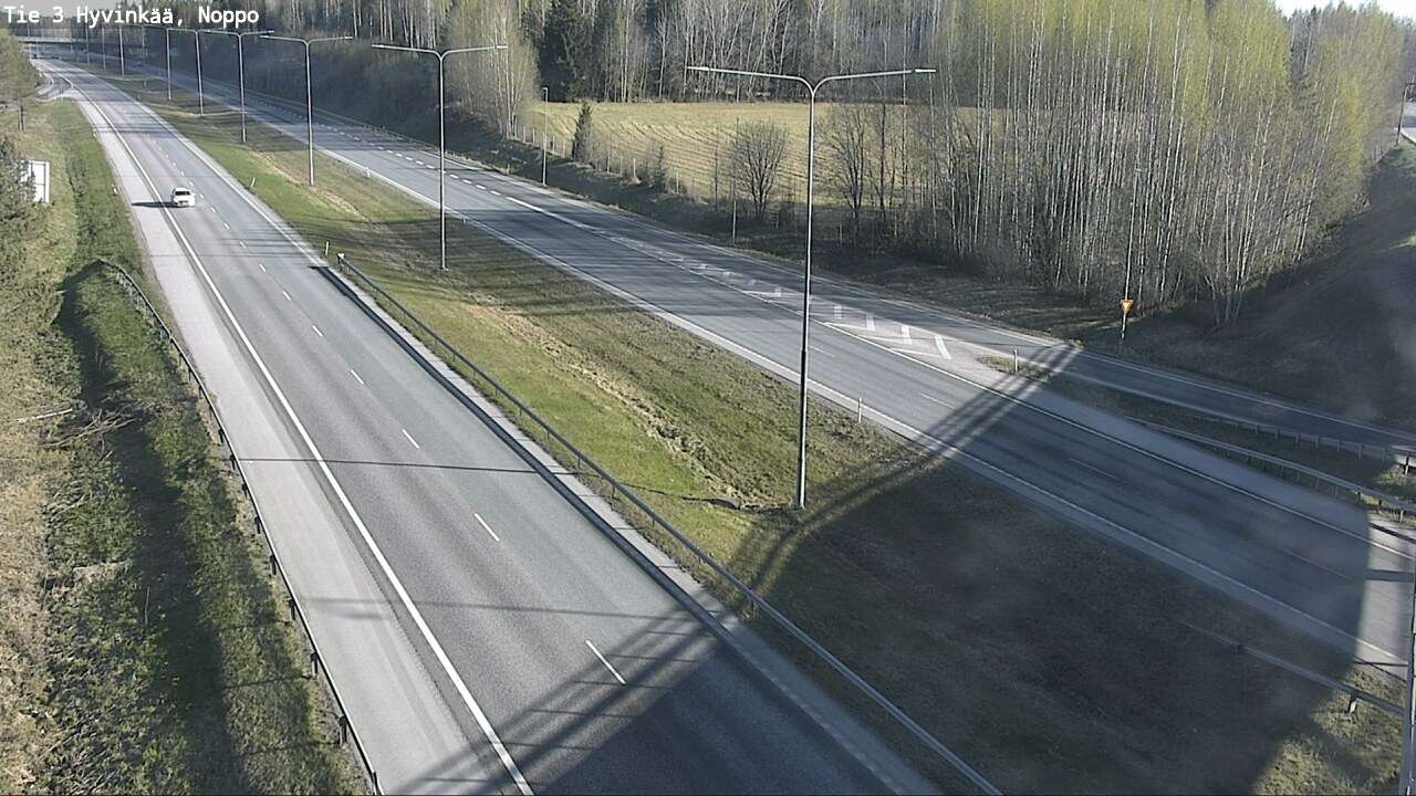 Weather Camera Image Väg 3 Hyvinge, Noppo, Hyvinkää, Uusimaa
