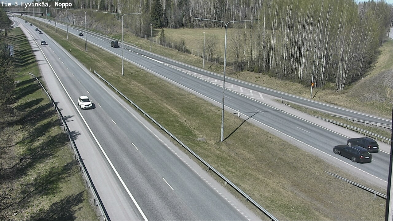 Weather Camera Image Road 3 Hyvinkää, Noppo, Hyvinkää, Uusimaa
