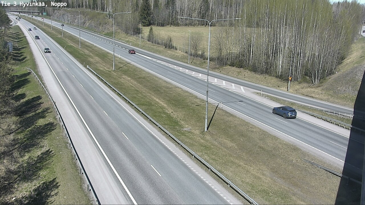 Weather Camera Image Road 3 Hyvinkää, Noppo, Hyvinkää, Uusimaa