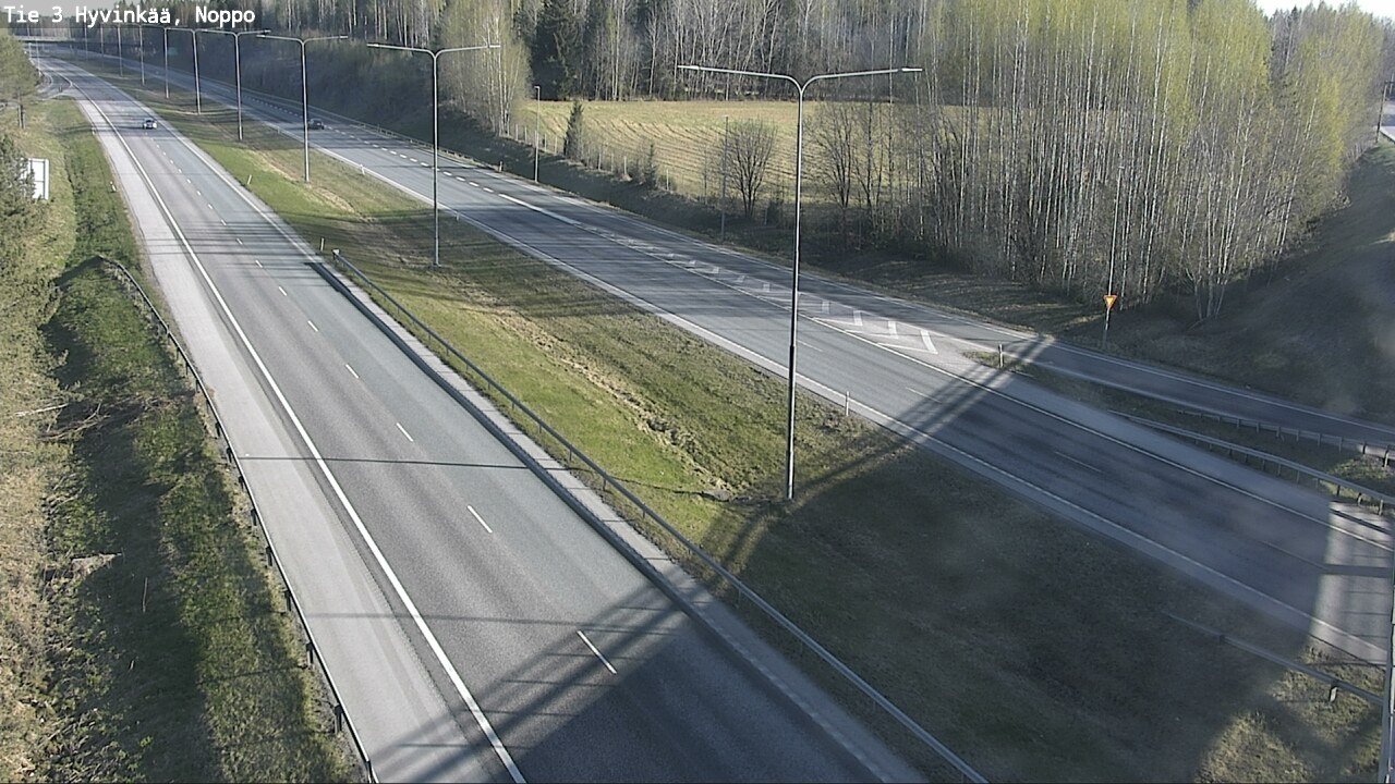 Weather Camera Image Väg 3 Hyvinge, Noppo, Hyvinkää, Uusimaa