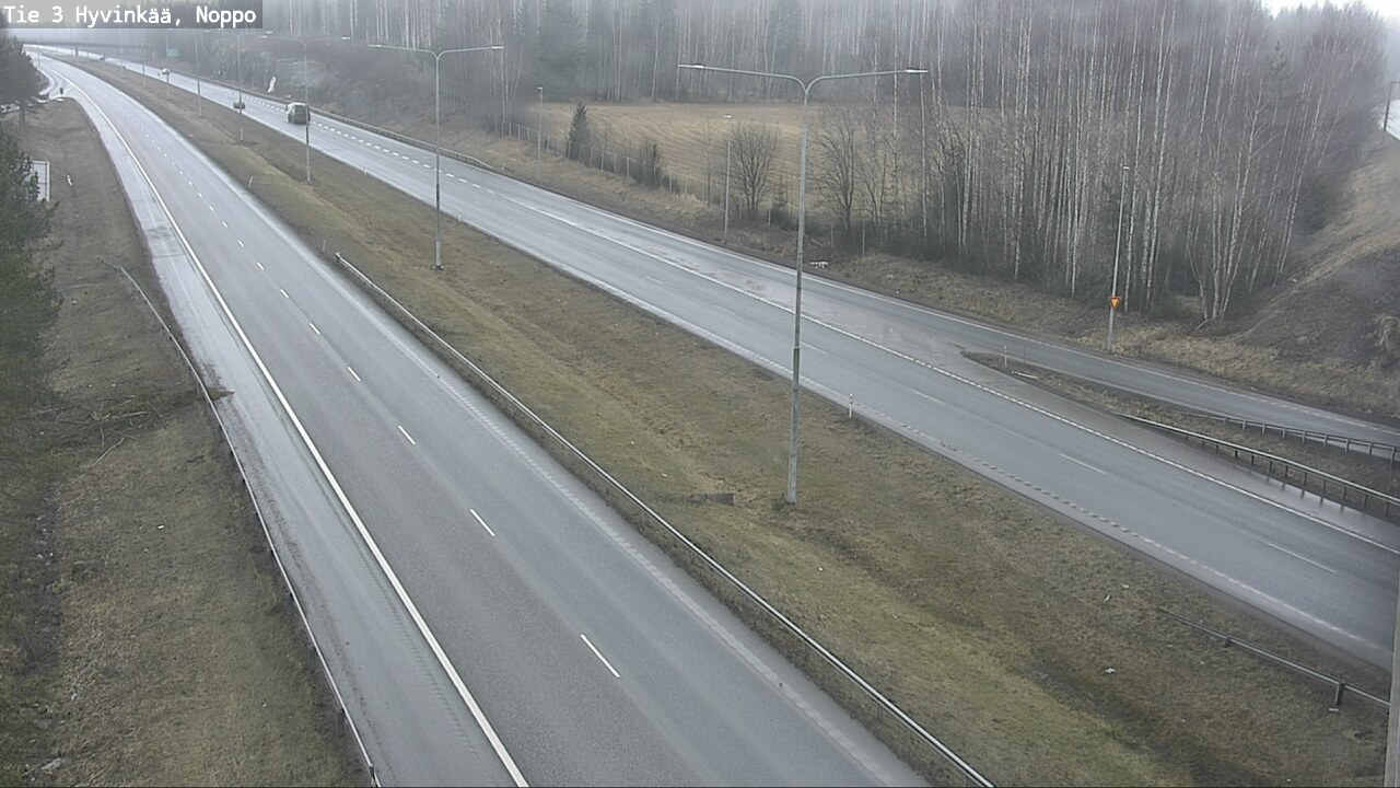 Weather Camera Image Road 3 Hyvinkää, Noppo, Hyvinkää, Uusimaa