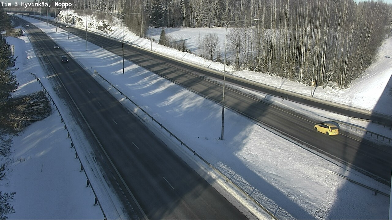 Weather Camera Image Road 3 Hyvinkää, Noppo, Hyvinkää, Uusimaa