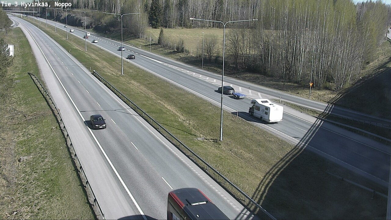 Weather Camera Image Road 3 Hyvinkää, Noppo, Hyvinkää, Uusimaa