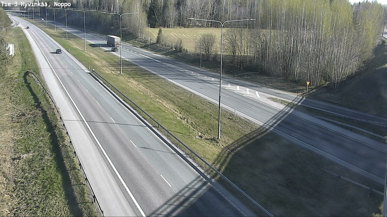 Weather Camera Image Väg 3 Hyvinge, Noppo, Hyvinkää, Uusimaa
