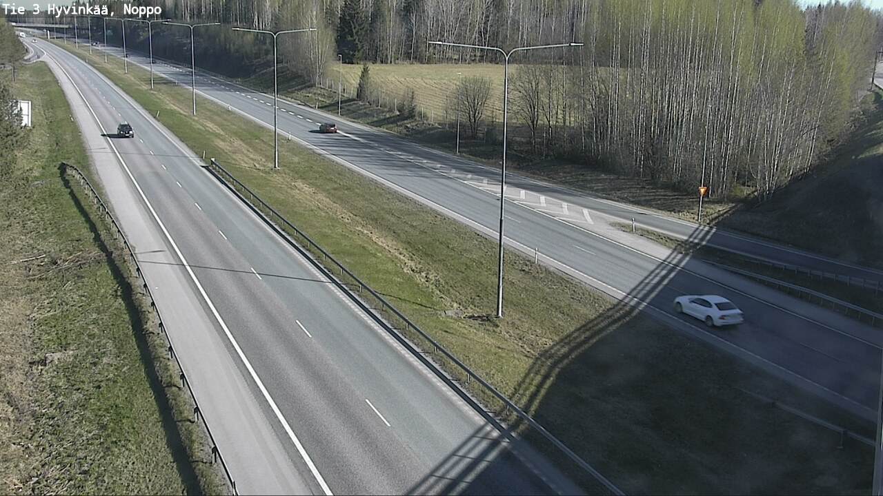 Weather Camera Image Väg 3 Hyvinge, Noppo, Hyvinkää, Uusimaa
