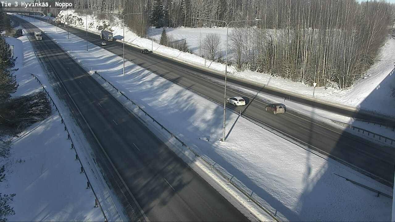 Weather Camera Image Road 3 Hyvinkää, Noppo, Hyvinkää, Uusimaa