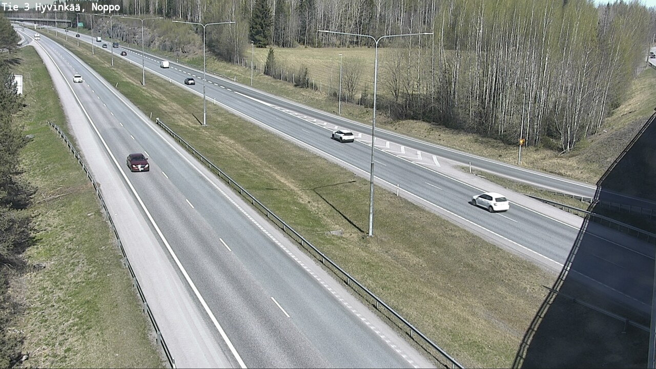 Weather Camera Image Road 3 Hyvinkää, Noppo, Hyvinkää, Uusimaa