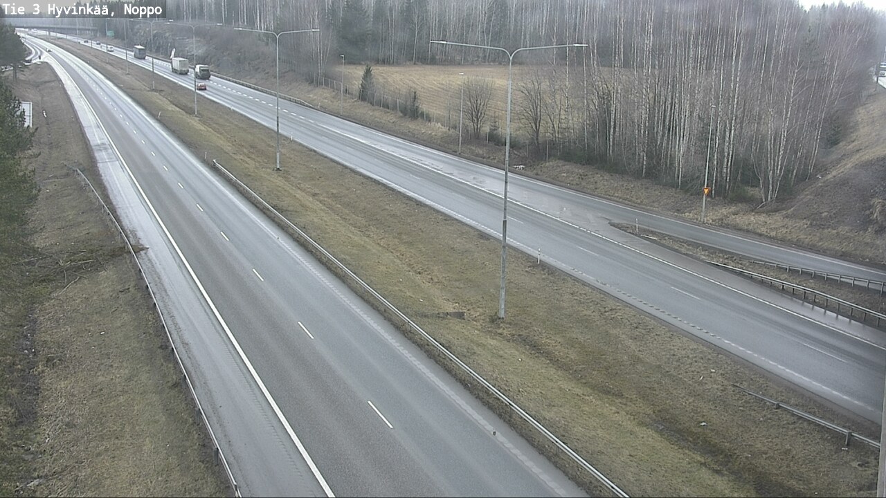 Weather Camera Image Road 3 Hyvinkää, Noppo, Hyvinkää, Uusimaa