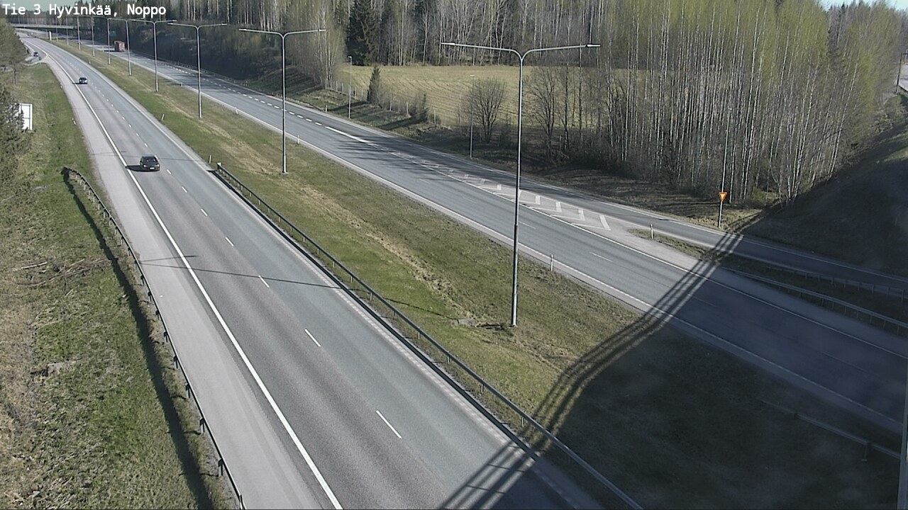 Weather Camera Image Väg 3 Hyvinge, Noppo, Hyvinkää, Uusimaa