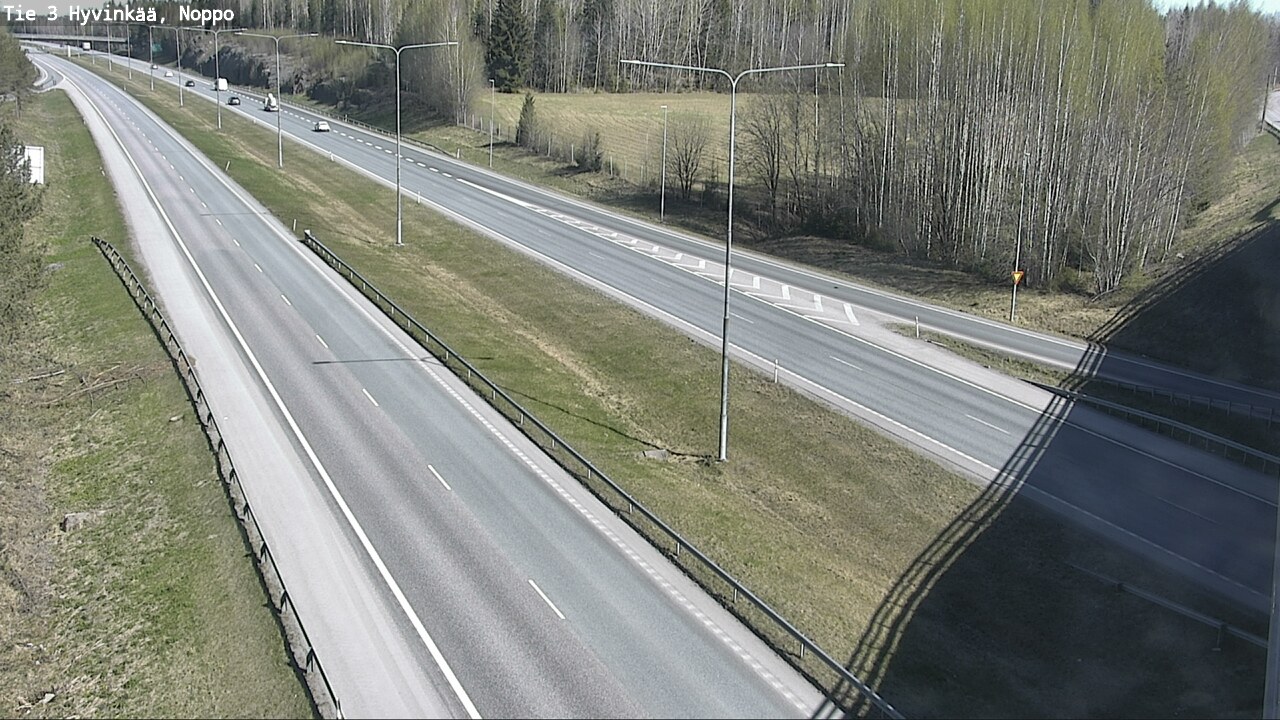 Weather Camera Image Road 3 Hyvinkää, Noppo, Hyvinkää, Uusimaa