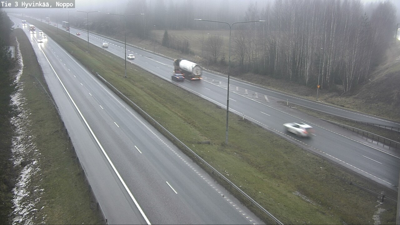 Weather Camera Image Road 3 Hyvinkää, Noppo, Hyvinkää, Uusimaa