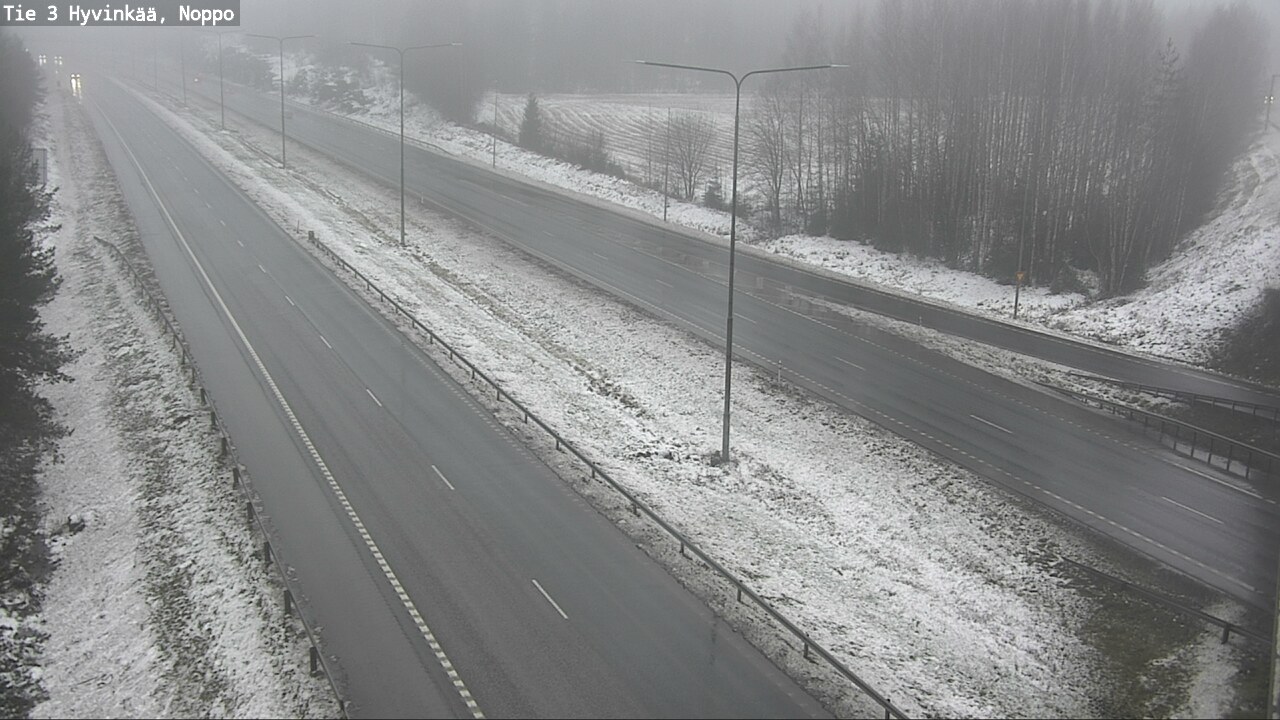 Weather Camera Image Väg 3 Hyvinge, Noppo, Hyvinkää, Uusimaa