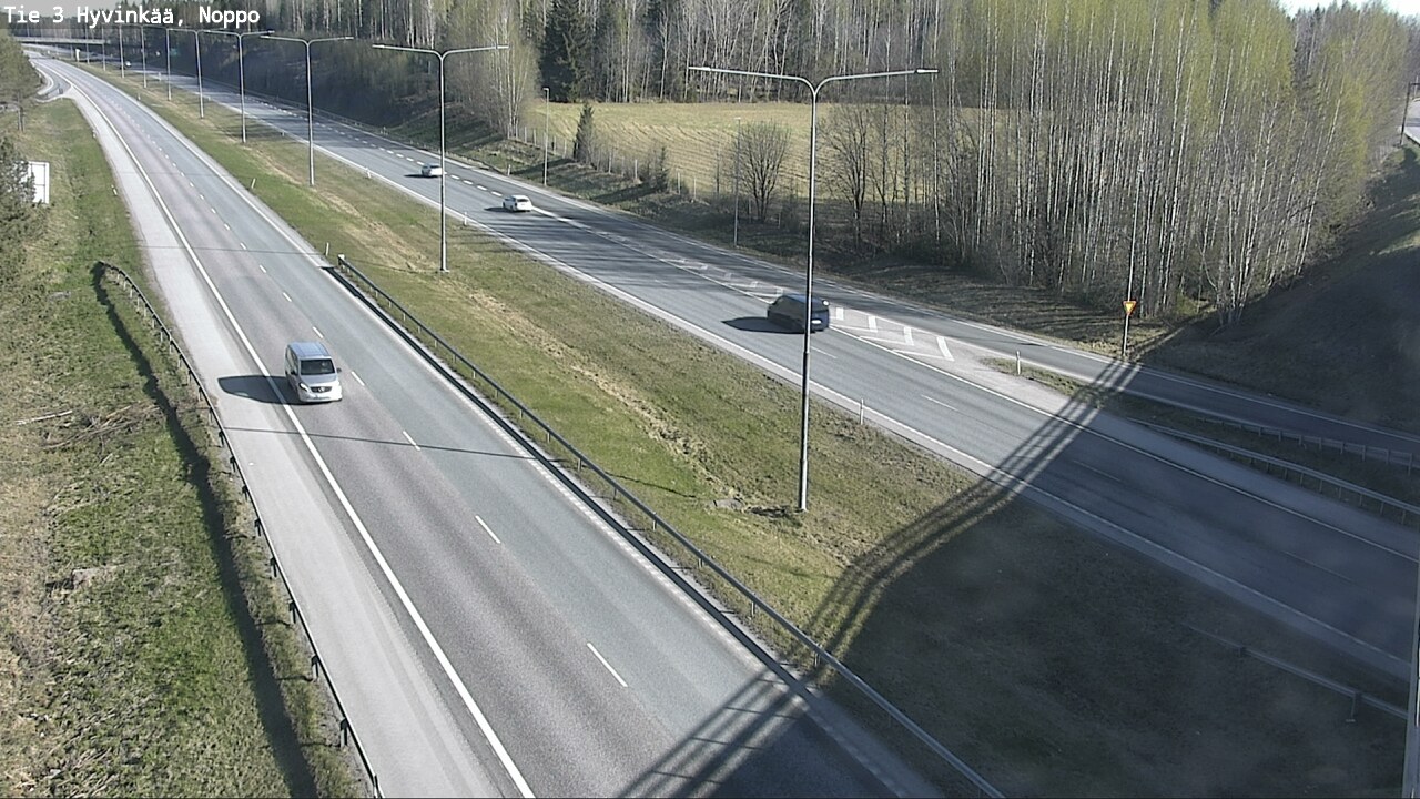 Weather Camera Image Väg 3 Hyvinge, Noppo, Hyvinkää, Uusimaa