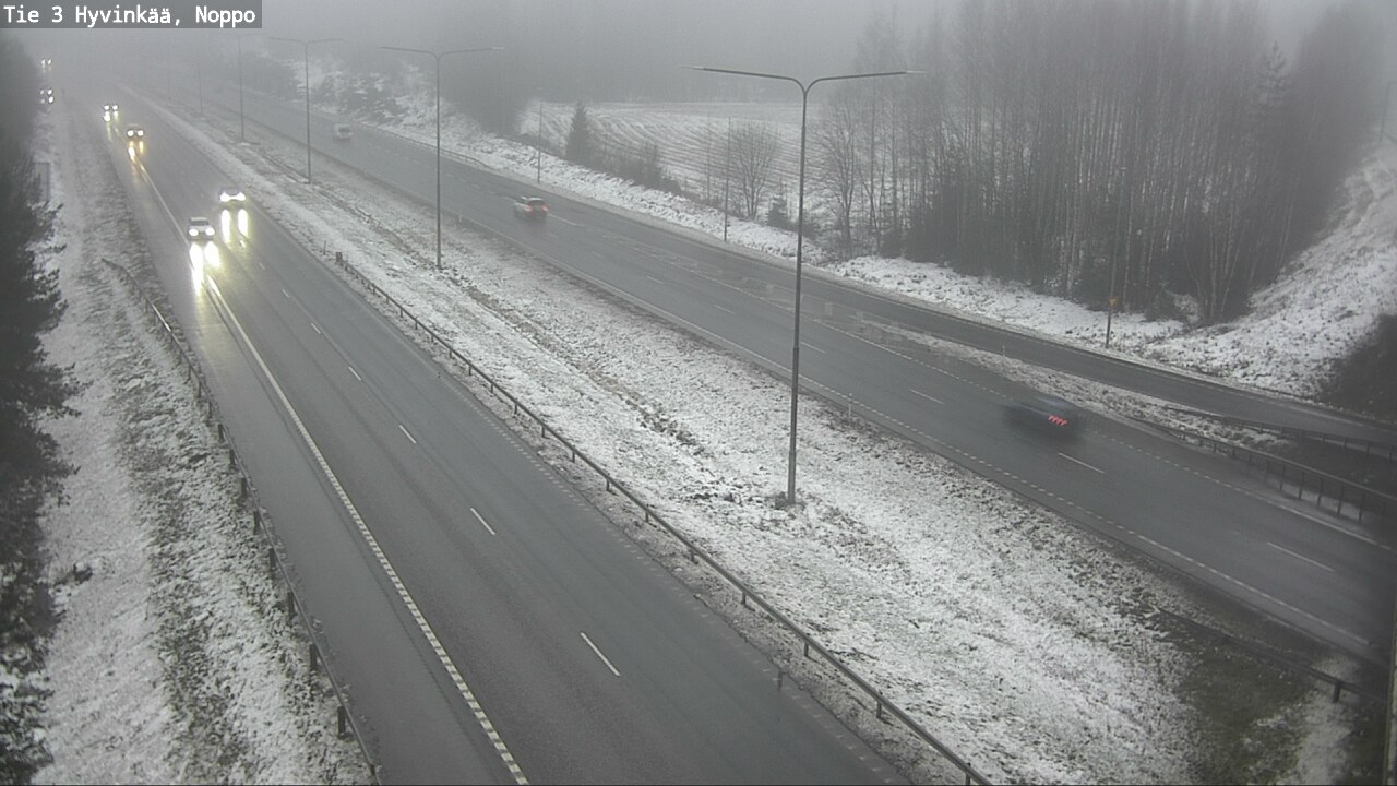 Weather Camera Image Väg 3 Hyvinge, Noppo, Hyvinkää, Uusimaa