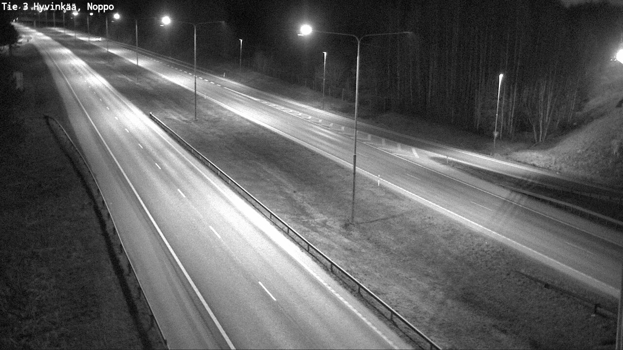 Weather Camera Image Väg 3 Hyvinge, Noppo, Hyvinkää, Uusimaa