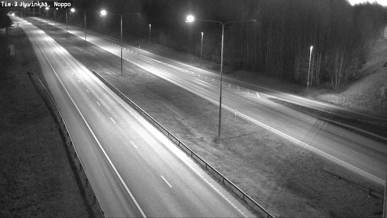 Weather Camera Image Väg 3 Hyvinge, Noppo, Hyvinkää, Uusimaa