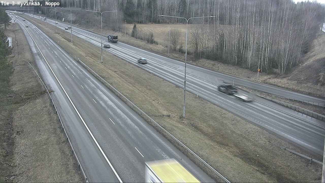 Weather Camera Image Road 3 Hyvinkää, Noppo, Hyvinkää, Uusimaa