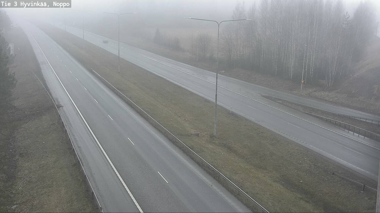 Weather Camera Image Road 3 Hyvinkää, Noppo, Hyvinkää, Uusimaa