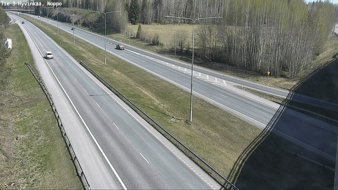 Weather Camera Image Road 3 Hyvinkää, Noppo, Hyvinkää, Uusimaa