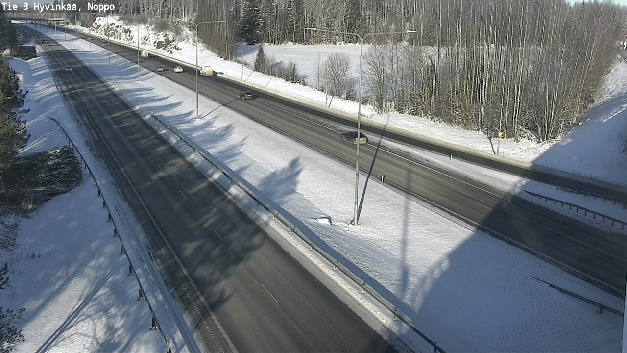 Weather Camera Image Road 3 Hyvinkää, Noppo, Hyvinkää, Uusimaa
