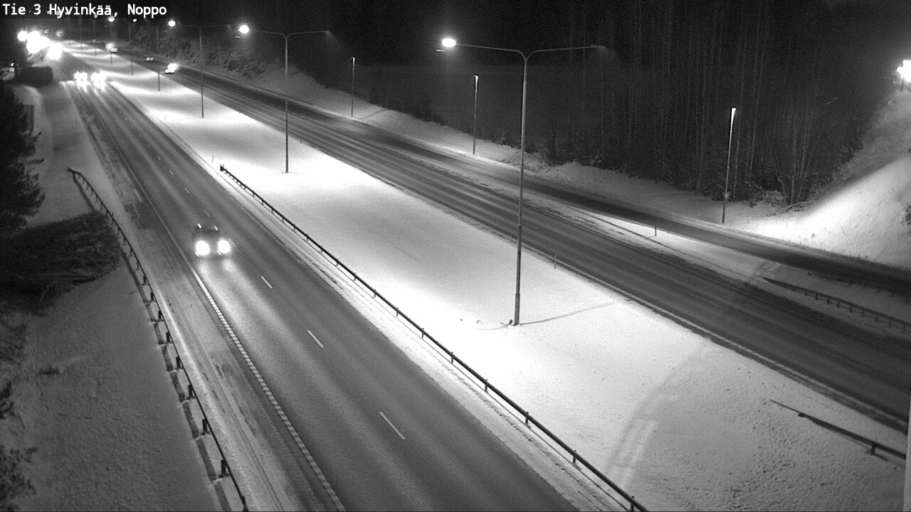 Weather Camera Image Road 3 Hyvinkää, Noppo, Hyvinkää, Uusimaa