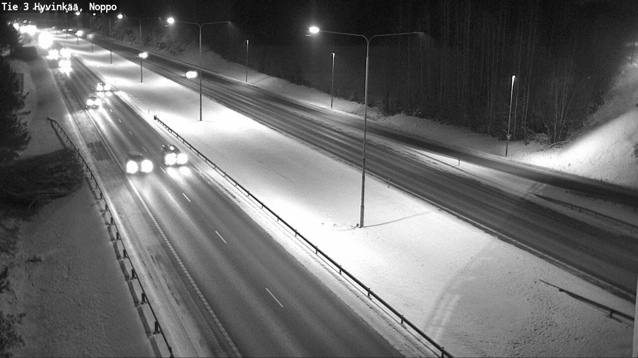 Weather Camera Image Road 3 Hyvinkää, Noppo, Hyvinkää, Uusimaa