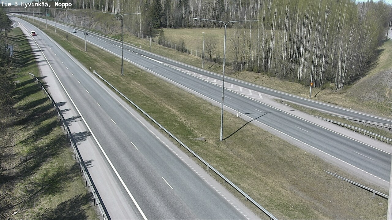 Weather Camera Image Road 3 Hyvinkää, Noppo, Hyvinkää, Uusimaa