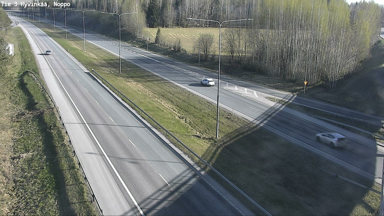 Weather Camera Image Väg 3 Hyvinge, Noppo, Hyvinkää, Uusimaa