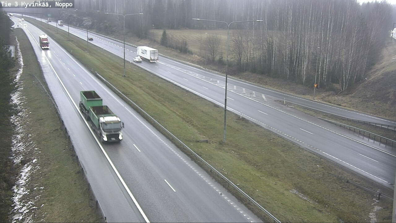 Weather Camera Image Road 3 Hyvinkää, Noppo, Hyvinkää, Uusimaa