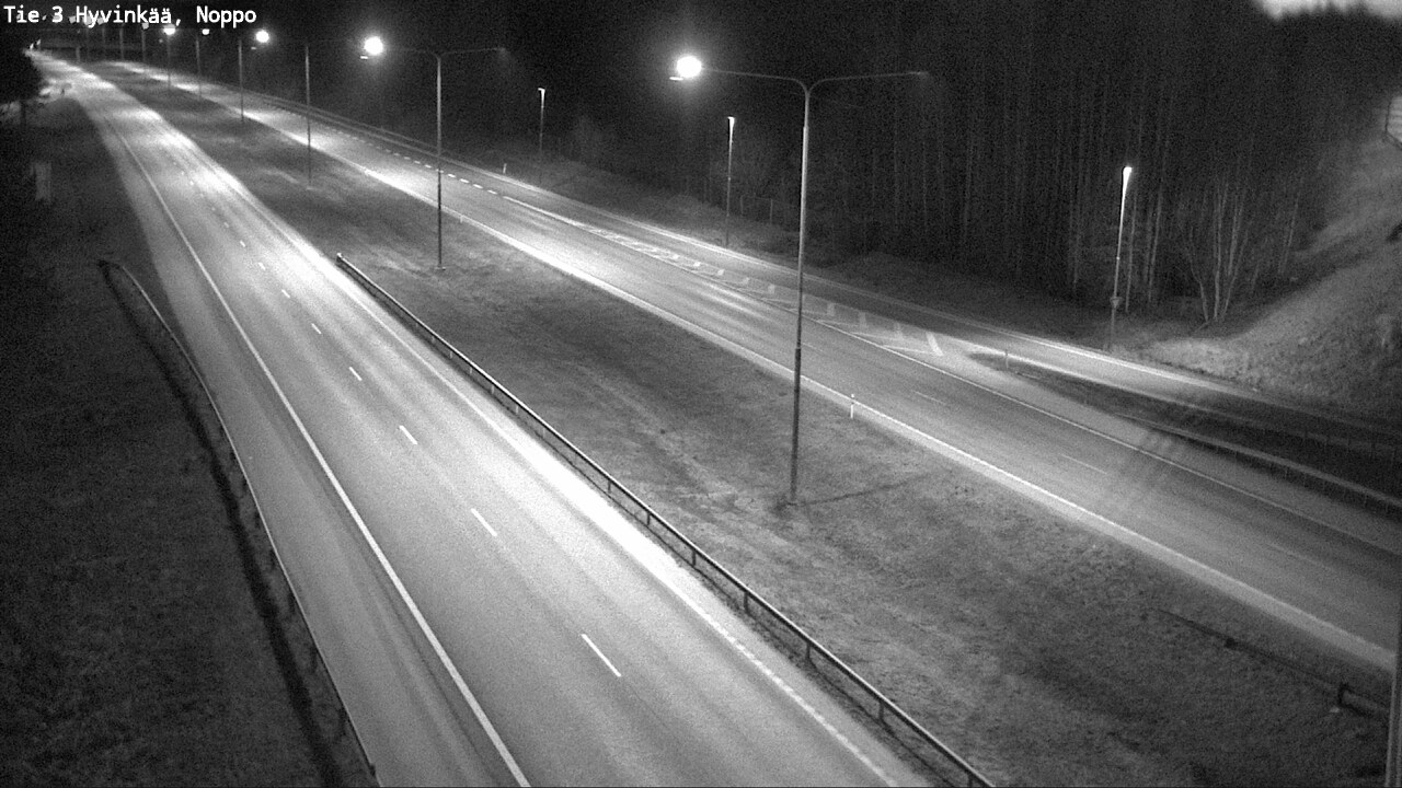 Weather Camera Image Väg 3 Hyvinge, Noppo, Hyvinkää, Uusimaa