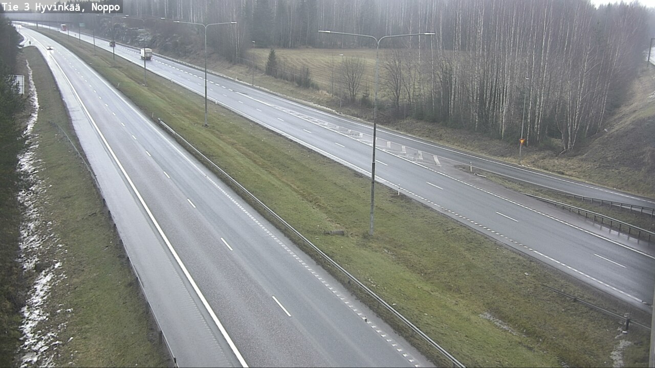 Weather Camera Image Road 3 Hyvinkää, Noppo, Hyvinkää, Uusimaa